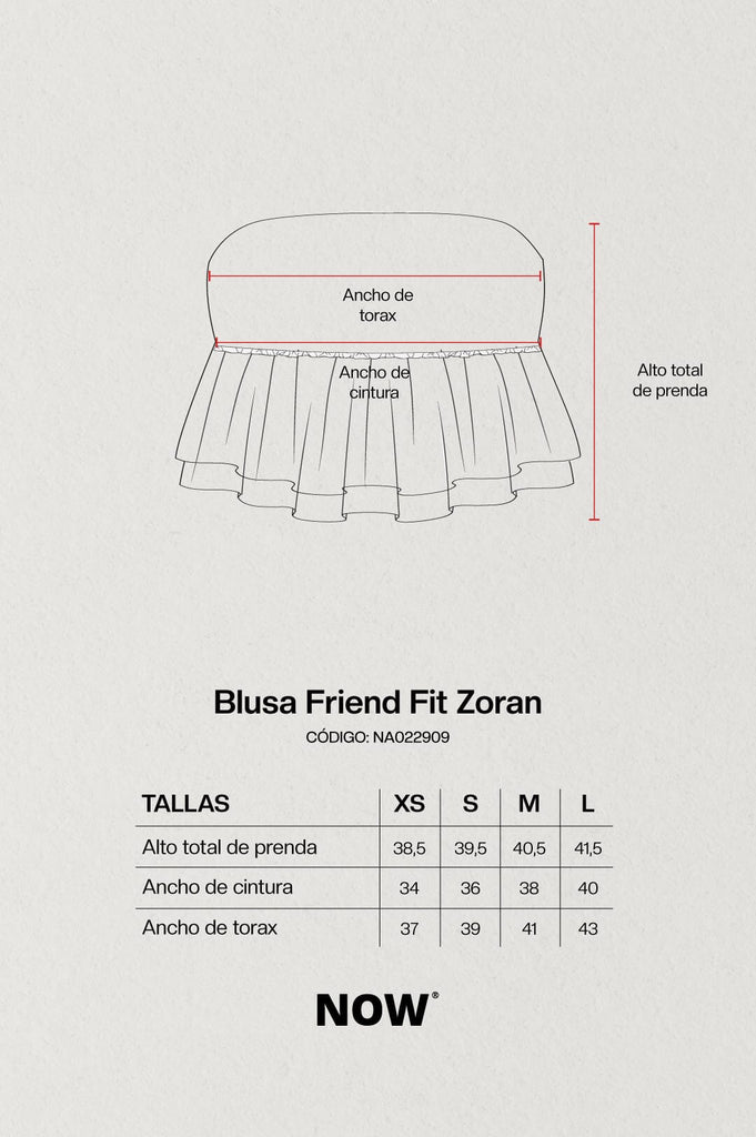 Blusa Friend Fit Zoran BLUSAS NOW 