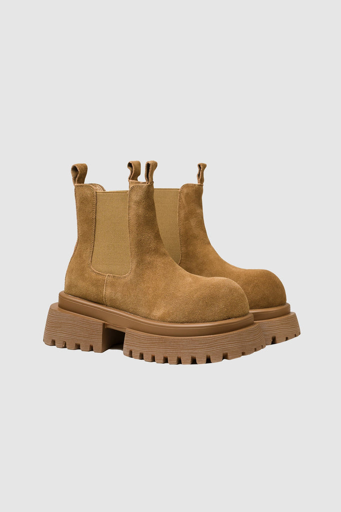 Botas Taco Smooth BOTAS NOW Camel 37 